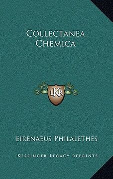 portada collectanea chemica (en Inglés)