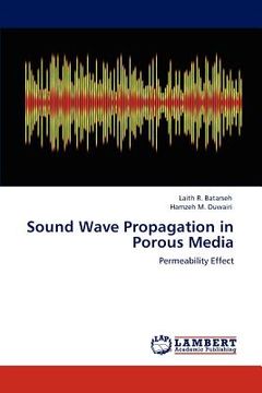 portada sound wave propagation in porous media (en Inglés)