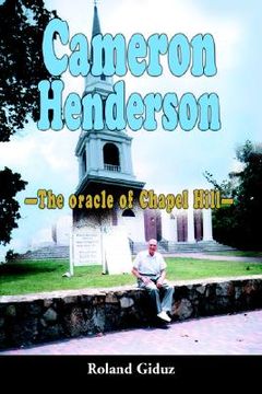 portada cameron henderson: the oracle of chapel hill (in English)