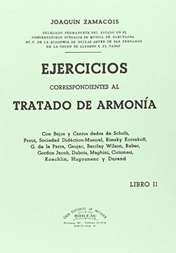 portada Ejercicios Armonía Vol. Ii (in Spanish)