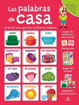 portada La Palabras de Casa: 12 Libritos Para Aprender las Primeras Palabras (in Spanish)