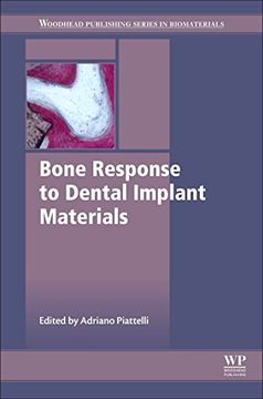 portada Bone Response to Dental Implant Materials (Woodhead Publishing Series in Biomaterials) (en Inglés)