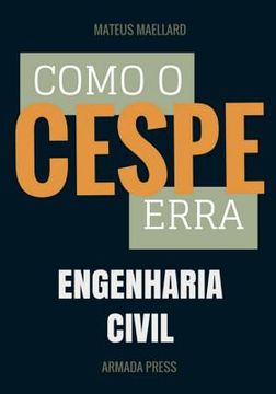 portada Como o Cespe erra: Engenharia Civil (en Portugués)