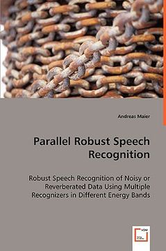 portada parallel robust speech recognition