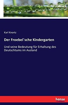 portada Der Froebelsche Kindergarten (German Edition)