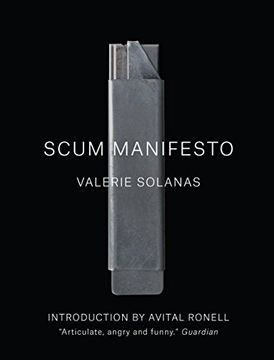 portada Scum Manifesto (en Inglés)