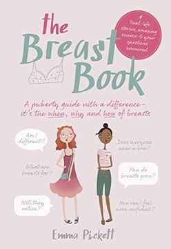 portada The Breast Book: A Puberty Guide with a Difference - It's the When, Why and How of Breasts (en Inglés)