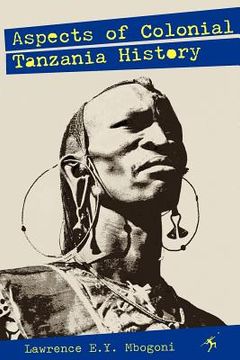 portada aspects of colonial tanzania history (en Inglés)