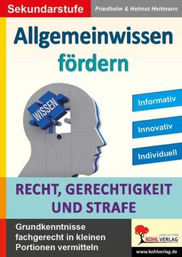 portada Allgemeinwissen Fördern Recht, Gerechtigkeit & Strafe (in German)