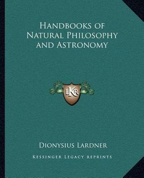 portada handbooks of natural philosophy and astronomy (en Inglés)