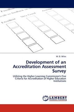 portada development of an accreditation assessment survey (in English)