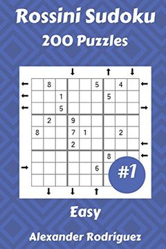 portada Rossini Sudoku Puzzles - Easy 200 Vol. 1 (Volume 1) (en Inglés)