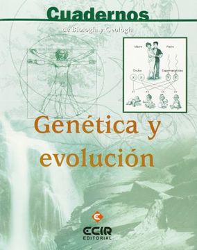 portada genetica y evolucion. cuadernos de biologia y geologia