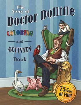portada The Story of Doctor Dolittle Coloring and Activity Book (in English)