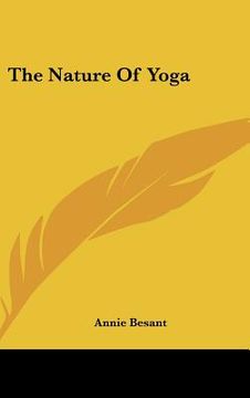 portada the nature of yoga (en Inglés)