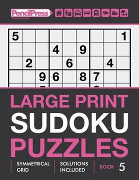 portada Large Print Sudoku Puzzles (Hard puzzles), (Book 5) (en Inglés)