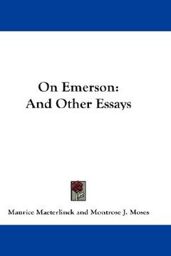 portada on emerson: and other essays
