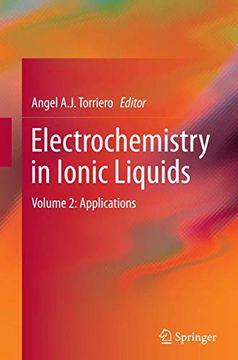 portada Electrochemistry in Ionic Liquids, Volume 2: Applications (in English)