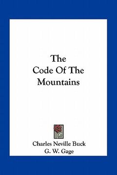 portada the code of the mountains (in English)