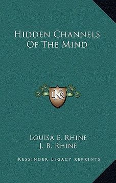 portada hidden channels of the mind (in English)