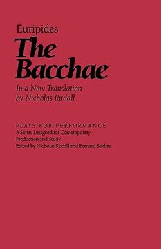 portada the bacchae (in English)