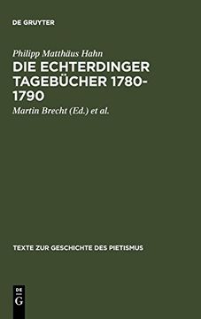 portada Die Echterdinger Tagebücher 1780-1790 