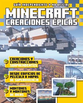 portada Creaciones Épicas en Minecraft