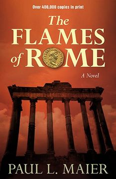 portada Flames of Rome: A Novel (en Inglés)