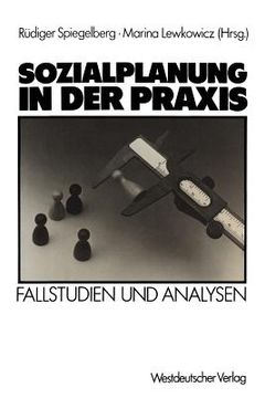 portada Sozialplanung in Der PRAXIS: Fallstudien Und Analysen (in German)