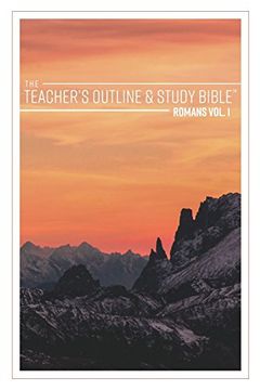 portada The Teacher's Outline & Study Bible: Romans Vol. 1 (en Inglés)