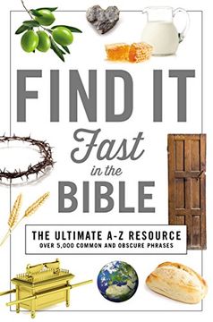 portada Find it Fast in the Bible (a to z Series) (en Inglés)