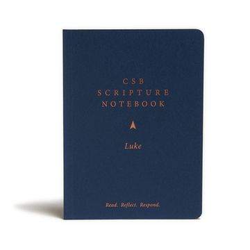 portada CSB Scripture Notebook, Luke: Read. Reflect. Respond.