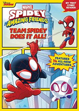 portada Team Spidey Does it All! My First Comic Reader! (Spidey and his Amazing Friends) (en Inglés)