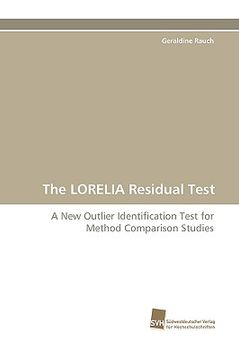 portada the lorelia residual test (en Inglés)