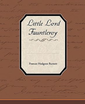 portada little lord fauntleroy (in English)