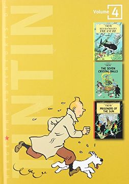 portada The Adventures of Tintin,Red Rackham´S Treasure/The Seven Crystal Balls/Prisoners of the sun (en Inglés)