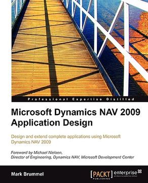 portada microsoft dynamics nav 2009 application design (en Inglés)