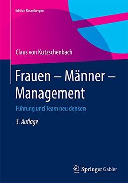 portada Frauen - Männer - Management: Führung und Team neu Denken (Edition Rosenberger) (en Alemán)