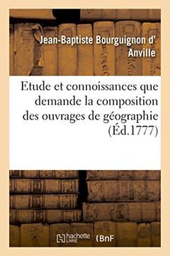 portada Considerations Generales Sur L'Etude Et Les Connoissances Composition Des Ouvrages de Geographie (Histoire) (French Edition)