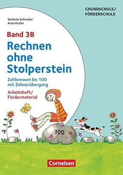 portada Rechnen Ohne Stolperstein - Neubearbeitung: Band 3b - Zahlenraum bis 100 mit Zehnerübergang: Arbeitsheft/Fördermaterial (en Alemán)