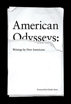 portada American Odysseys: Writings by new Americans (in English)