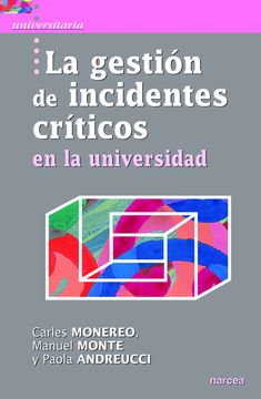 portada La Gestión de Incidentes Críticos en la Universidad