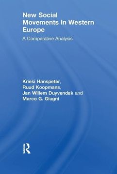 portada New Social Movements in Western Europe: A Comparative Analysis (en Inglés)
