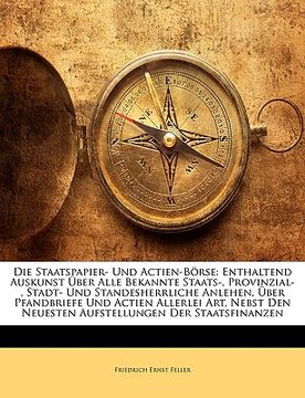 portada Die Staatspapier- Und Actien-Borse. (in German)