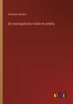 portada De mancipationis indole et ambitu (in German)