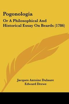 portada pogonologia: or a philosophical and historical essay on beards (1786) (en Inglés)