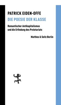 portada Die Poesie der Klasse (in German)