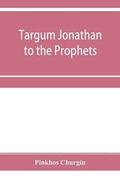 portada Targum Jonathan to the Prophets (en Inglés)
