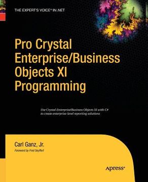 portada Pro Crystal Enterprise / Businessobjects XI Programming (in English)