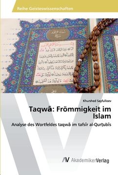 portada Taqwā: Frömmigkeit im Islam (en Alemán)